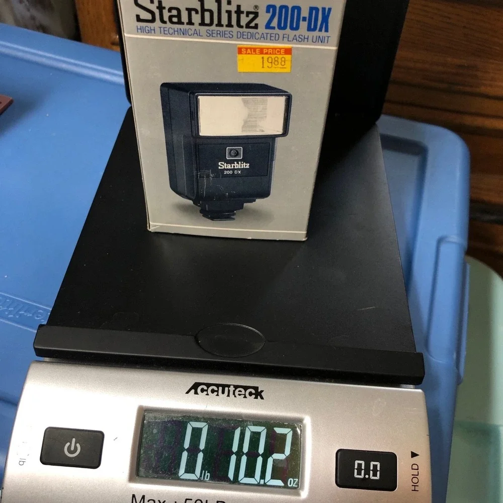 Starblitz 200-DX High Technical Series Dedicated Flash Unit Canon Compatible